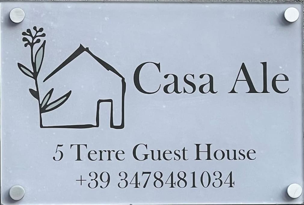 Casa Ale 5 Terre Guest House Con Giardino 斯培西亚 外观 照片